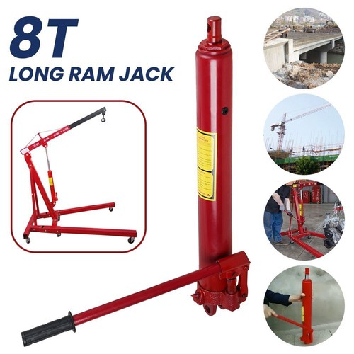 Hydraulic long ram jack - ram, manual