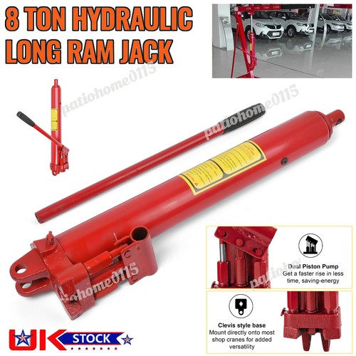 Hydraulic long ram jack - hydraulic,