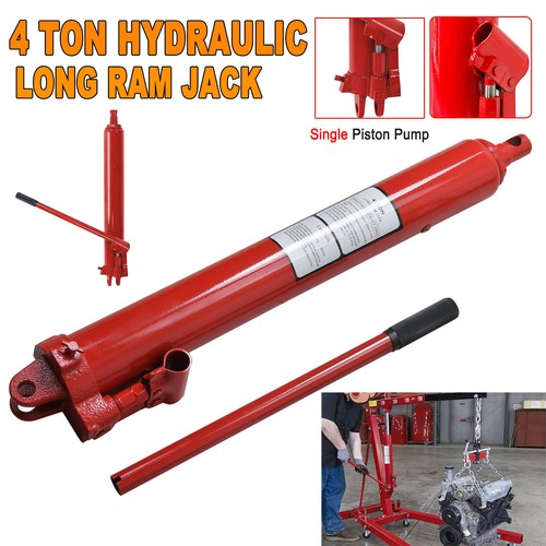 Hydraulic long ram jack - jack, cherry