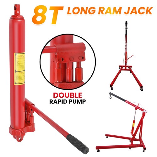 Hydraulic long ram jack - hydraulic,
