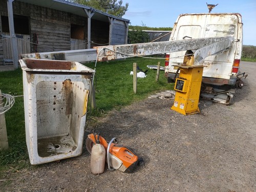 Versalift cherry picker - cherry, used